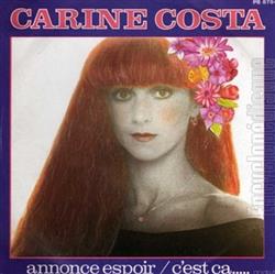 Download Carine Costa - Annonce Espoir CEst Ça