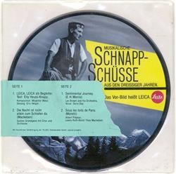 Download Various - Musikalische Schnappschüsse Aus Den Dreißiger Jahren Das Vor Bild heißt LEICA