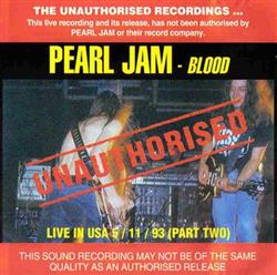 écouter en ligne Pearl Jam - Blood