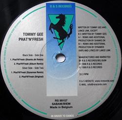 ladda ner album Tommy Gee - Phat N Fresh