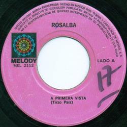 descargar álbum Rosalba - A Prima Vista