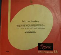 last ned album George Feyer - Echo Vom Broadway