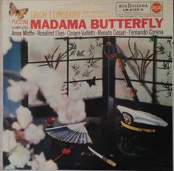 Download Roma Opera House Orchestra And Chorus, Puccini Erich Leinsdorf, Moffo, Elias, Valletti, Cesari, Leinsdorf - Complete Madama Butterfly