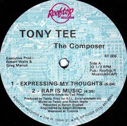 ladda ner album Tony Tee The Composer - Expressing My Thoughts