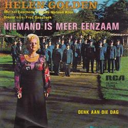 last ned album Helen Golden Met Het Enschede's Politie Mannen Koor - Niemand Is Meer Eenzaam
