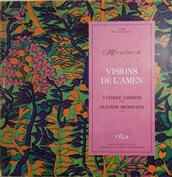 last ned album Messiaen, Yvonne Loriod - Visions De LAmen