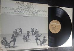 descargar álbum Daniel Wayenberg, Philharmonia Orchestra, Christoph von Dohnányi - Richard Strauss Burlesque Rachmaninoff Rapsodie Sur Un Theme De Paganini