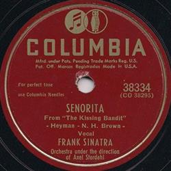ascolta in linea Frank Sinatra - Senorita If I Steal A Kiss