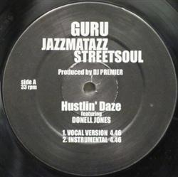Album herunterladen Guru - Hustlin Daze Wheres My Ladies