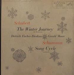 ouvir online Dietrich FischerDieskau Gerald Moore, Franz Schubert, Robert Schumann - Die Winterreise The Winter Journey Op 89 Liederkreis Song Cycle Op 39