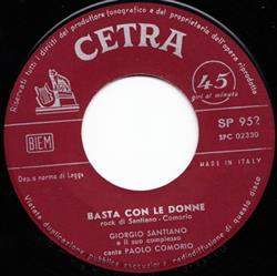 online anhören Giorgio Santiano - Basta Con Le Donne