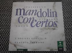 last ned album Paisiello, Lecce, Giuliani - Mandolin Concertos