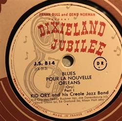 télécharger l'album Kid Ory And His Creole Jazz Band - Blues Pour La Nouvelle Orleans