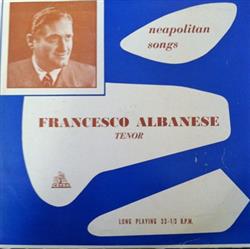 Download Francesco Albanese - Neapolitan Songs