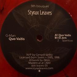 Album herunterladen GMan - Quo Vadis