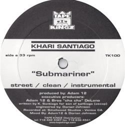 ouvir online Khari Santiago - Submariner Flashin Diamonds