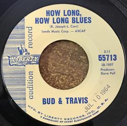 télécharger l'album Bud & Travis - How Long How Long Blues Gimme Some