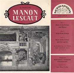 kuunnella verkossa G Puccini - Manon Lescaut