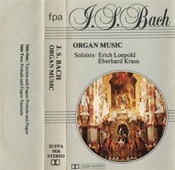 Album herunterladen J S Bach - Organ Music