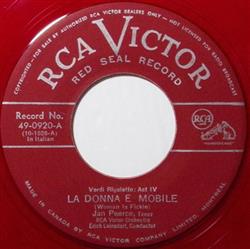 Download Jan Peerce - La Donna E Mobile Questa O Quella