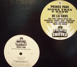 Download Prince Paul Featuring De La Soul - More Than U Know