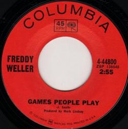 descargar álbum Freddy Weller - Games People Play Home
