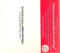 last ned album Various - Illicit Recordings Present Thelasttimeidothisfornothing