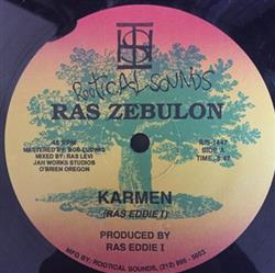 télécharger l'album Ras Zebulon - Karmen
