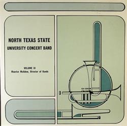 baixar álbum North Texas State University Concert Band, Maurice McAdow - North Texas State University Concert Band Volume XI