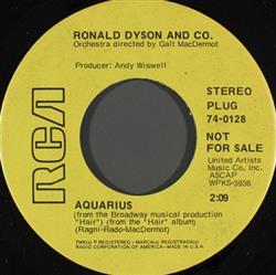 Download Ronald Dyson And Co - Aquarius Hair