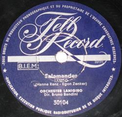 lataa albumi Orchester Lanigiro - Salamander Sag Nicht Adieu