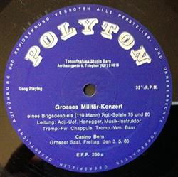baixar álbum Various - Grosses Militär Konzert