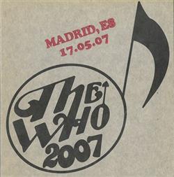 descargar álbum The Who - 2007 Madrid ES 170507