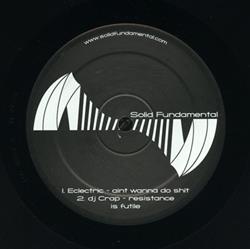 last ned album Solid Fundamental, Eclectric, DJ Crap - SFPROMO001