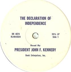 Download President John F Kennedy - The Declaration Of Independence