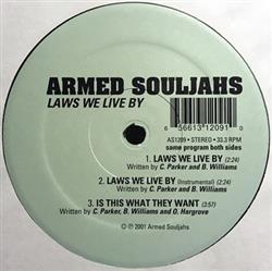 descargar álbum Armed Souljahs - Laws We Live By