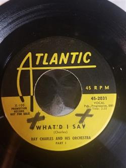 Download Ray Charles And His Orchestra - What Id Say