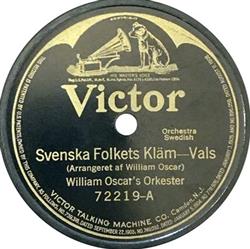 Download William Oscar's Orkester - Svenska Folkets Kläm Hipp Och Hopp