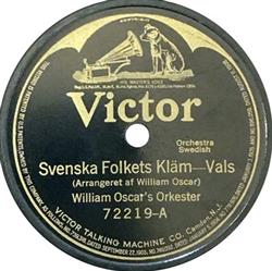 descargar álbum William Oscar's Orkester - Svenska Folkets Kläm Hipp Och Hopp