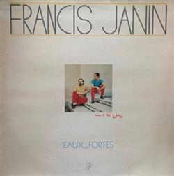 online anhören Francis Janin - EauxFortes