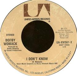 online anhören Bobby Womack - I Dont Know Yes Jesus Loves Me