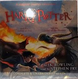last ned album JK Rowling Read By Stephen Fry - Harry Potter And The Goblet Of Fire And The Order Of The Phoenix