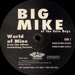 télécharger l'album Big Mike - World Of Mine