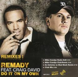 télécharger l'album Remady Feat Craig David - Do It On My Own Remixes