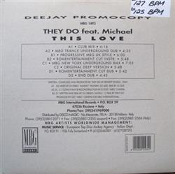 last ned album They Do Featuring Michael - This Love