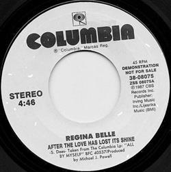 Download Regina Belle - After The Love Has Lost Its Shine