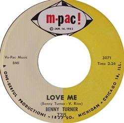 Album herunterladen Benny Turner - Love Me