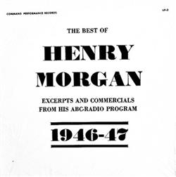 Download Henry Morgan - The Best of Henry Morgan Excerpts and Commercials From His ABC Radio Program 1946 47