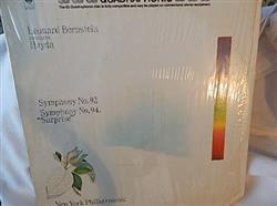 écouter en ligne Bernstein Conducts Haydn, New York Philharmonic - Symphony No 93 Symphony No 94 Surprise