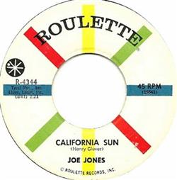 télécharger l'album Joe Jones - California Sun Please Dont Talk About Me When Im Gone